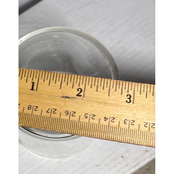 Clear Glass Skull Shaped Shot Glass Large Double Walled Design - Picture 6 of 9